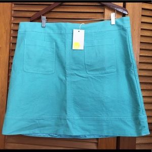 Blue Skirt| Boden| 16| NWT
